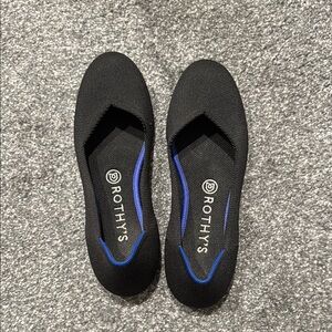 Rothy's black flats